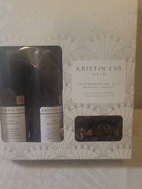 Kristin Ess Second-Day Hair Reviving Trio Kit - Brown
